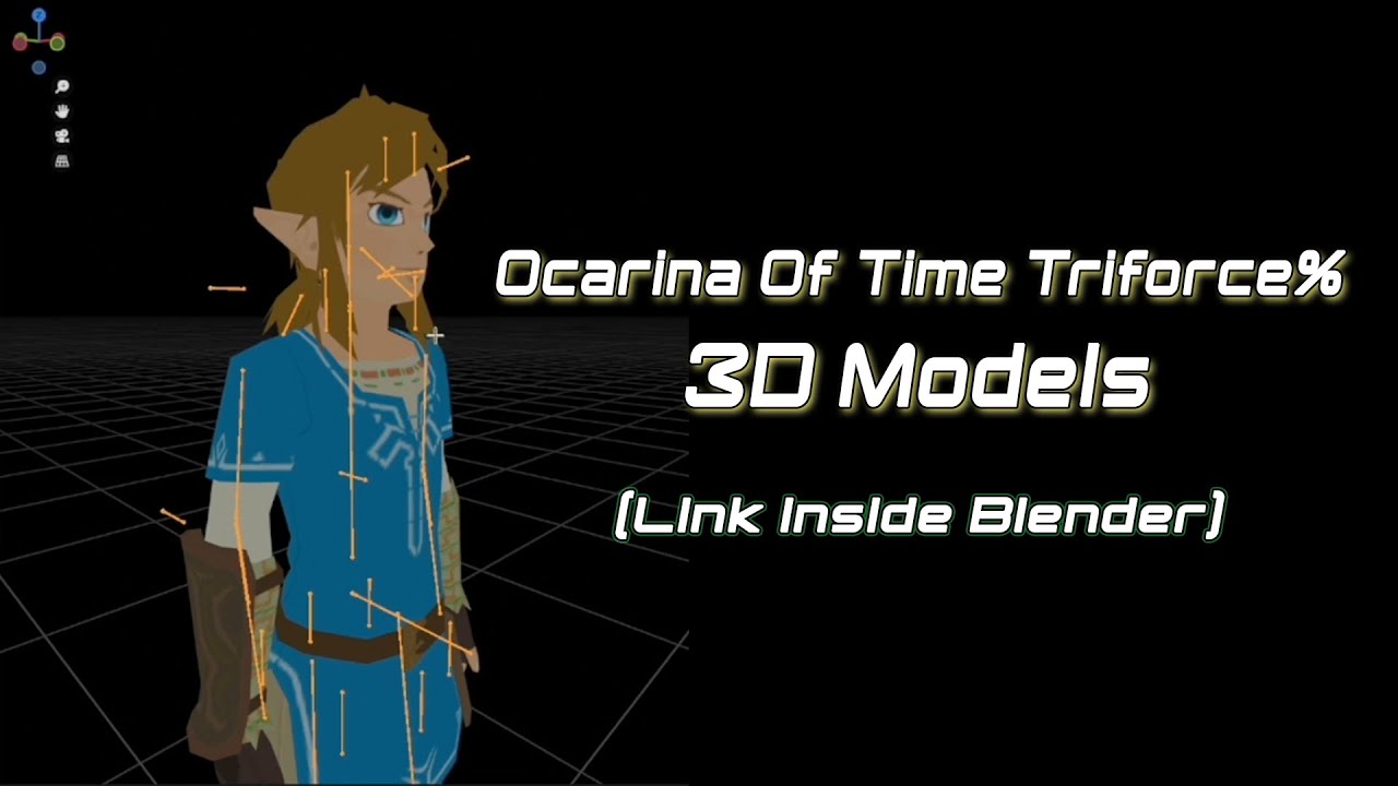The Legend of Zelda: BOTW Link -Fanart - 3D model by LBFC3D