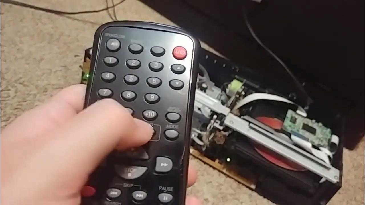 My Toshiba VCR DVD Combo Remote is Fully Working again 8/23/2022 Part 2
