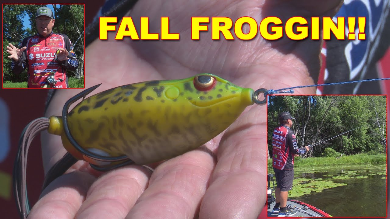 Frog Fishing Tips For Fall Bass Fishing, Video