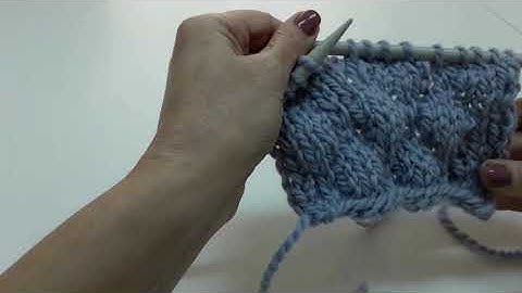 Κ4b: knit 4 below technique