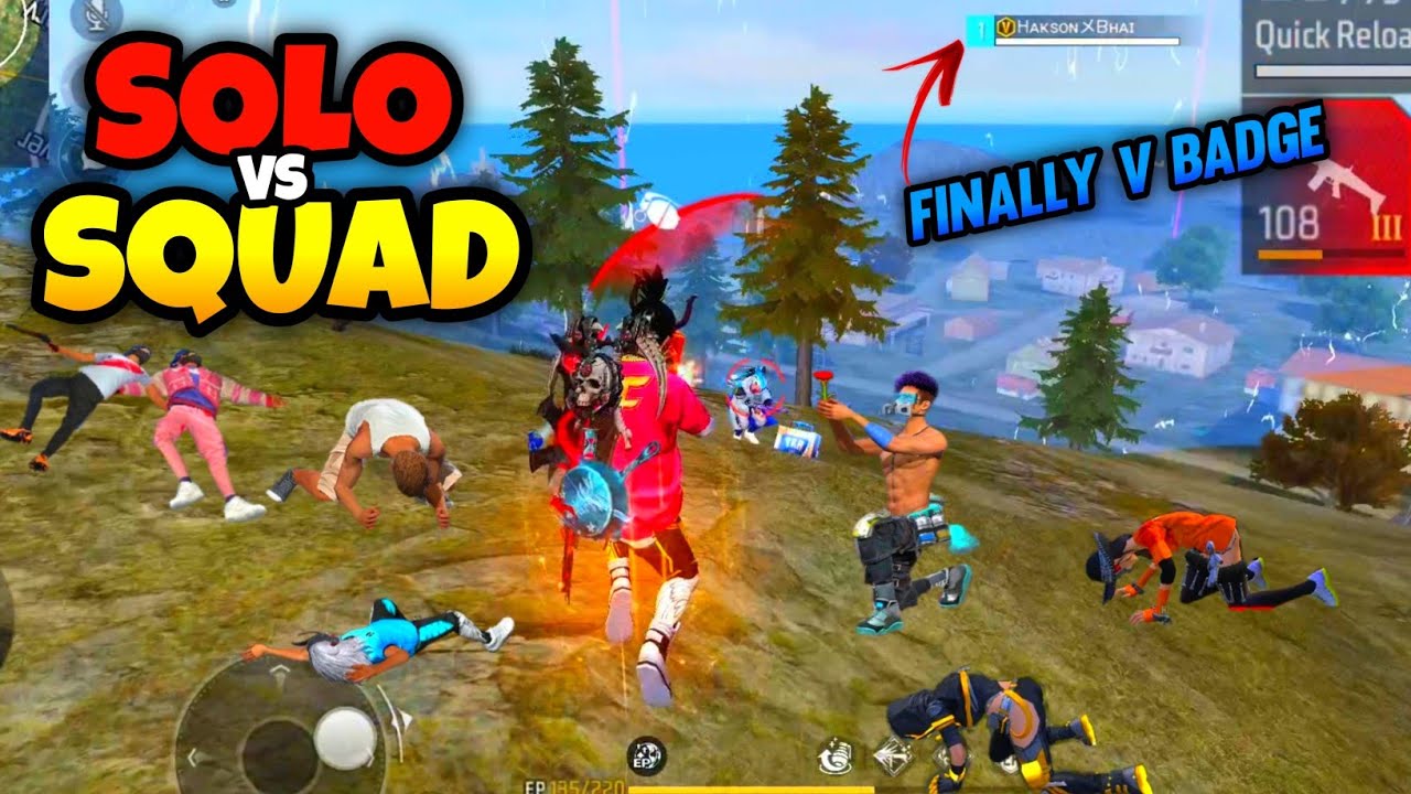 Grandmaster Lobby| SOLO vs SQUAD full Gameplay - Garena Free Fire Max # ...