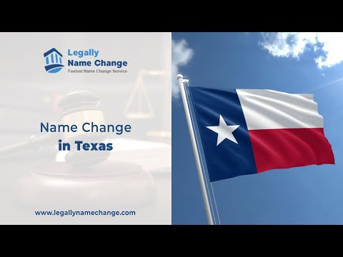Video: Cik maksā vārda maiņa vadītāja apliecībā Teksasā?