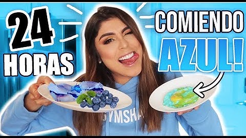 24 HORAS COMIENDO AZUL - Pautips