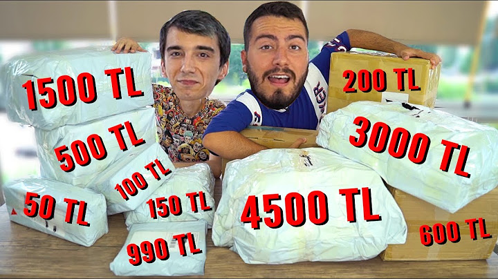 ÇİN ‘den Gelen PAKET ÜRÜNLER (10.000 TL 🤑)