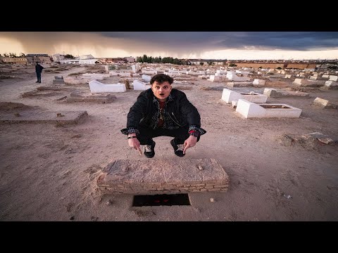 بحث على السحر في المقبرة 