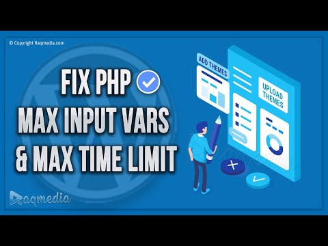 How To Increase PHP Max Input Vars In WordPress (Fix Max_time_limit / Max_input_vars)