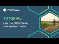 Comparison mode in PIX4Dfields