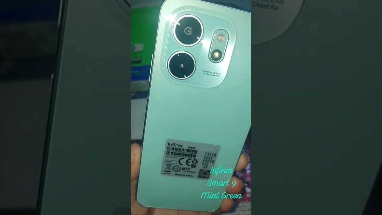 Thank You for Buying Infinix Smart 9 Mint Green
