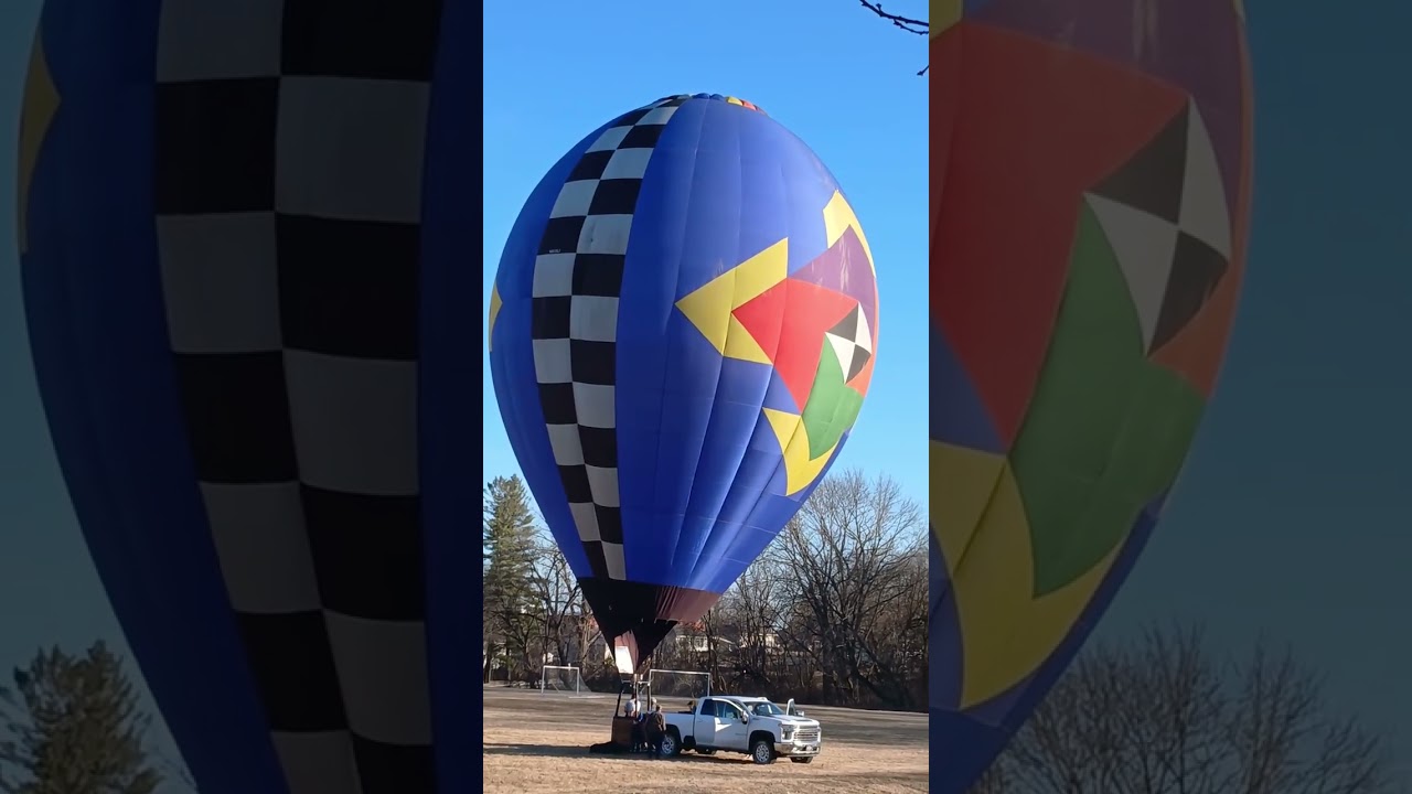 Brandon bloom hot air balloon name royal racer ackworth iowa FEB 15 2026