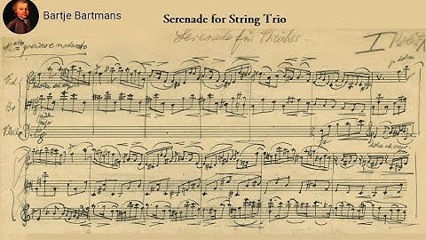 Robert Kahn - Serenade for String Trio (1933)