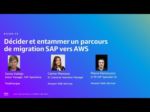 AWS Summit Paris 2024 - Décider et entamer un parcours de migration SAP vers AWS (BIZ106-FR) Episode cover