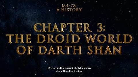 KOTOR M4-78 A History: Droid World