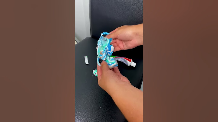 MYSTERY INSIDE TOOTHPASTE?!