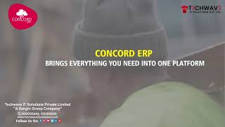 Construction Management ERP Software in India | Concord ERP