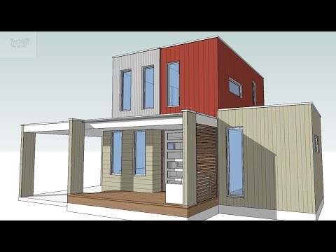 design-your-own-container-home-or-tiny-house-with-sketchup