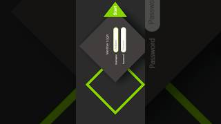 Interactive Login Page Using HTML CSS | #webdesign #shorts