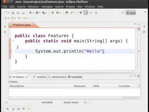 6 Programming features Eclipse Kannada