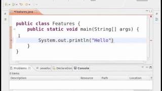 6 Programming features Eclipse Kannada