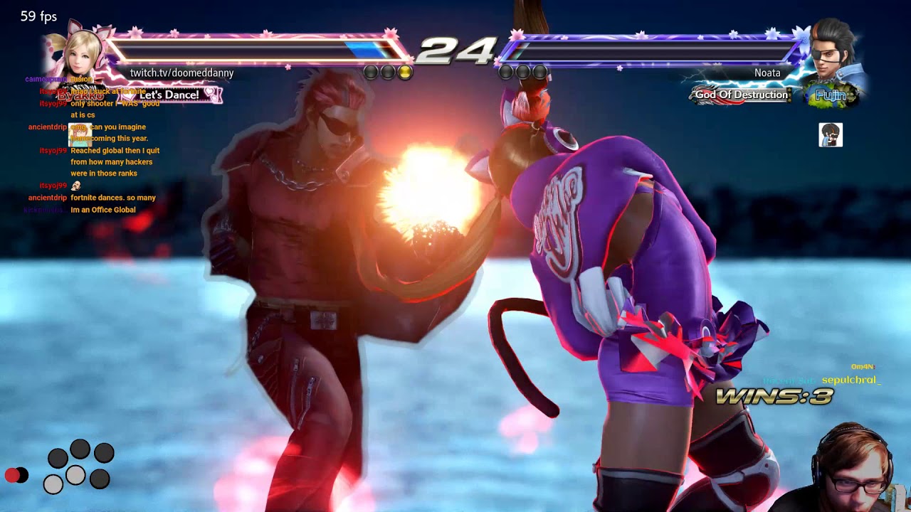 Life of a Lucky Chloe Player - DoomedDanny TEKKEN montage