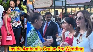 Anant Ambani Cruise Pre Wedding with Radhika Merchant | Mukesh Ambani Son Wedding