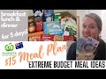$15 Grocery Budget Challenge Woolworths Australia | 15 meals for 15 dollars!  Cheap Meal Ideas