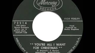 Vignette de la vidéo "1963 Brook Benton - You’re All I Want For Christmas"