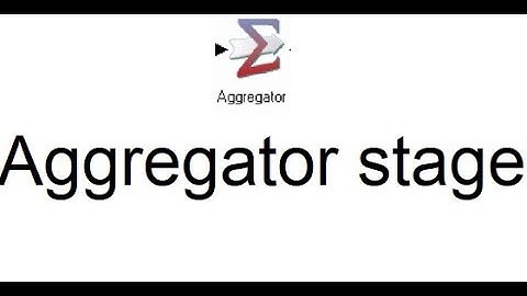 Datastage - Aggregator stage