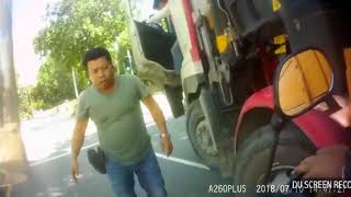 電單車係都要停喺大貨車盲點位