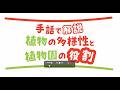 手話で解説　植物の多様性と植物園の役割