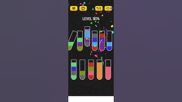 water sort puzzle - level 1874