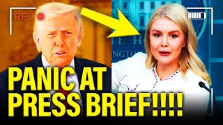 White House holds DISASTER PRESSER and LOSES ALL CONTROL