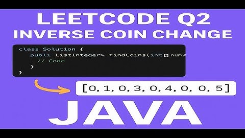 Leetcode 3592. Inverse Coin Change | Q2 | Java| Recursion + DP Explained | Weekly Contest 455