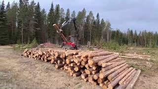 Forestry - in Action - In North Sweden - Part 2