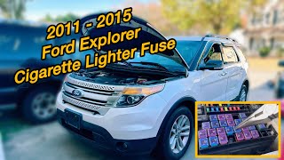 ford explorer cigarette lighter 2011