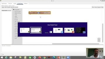 Blink LED using Block Coding and CISCO Packet Tracer