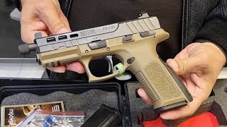 AGAOGLU AHSS KOR FX-9 RS 9mm Pistol Review and Unboxing.