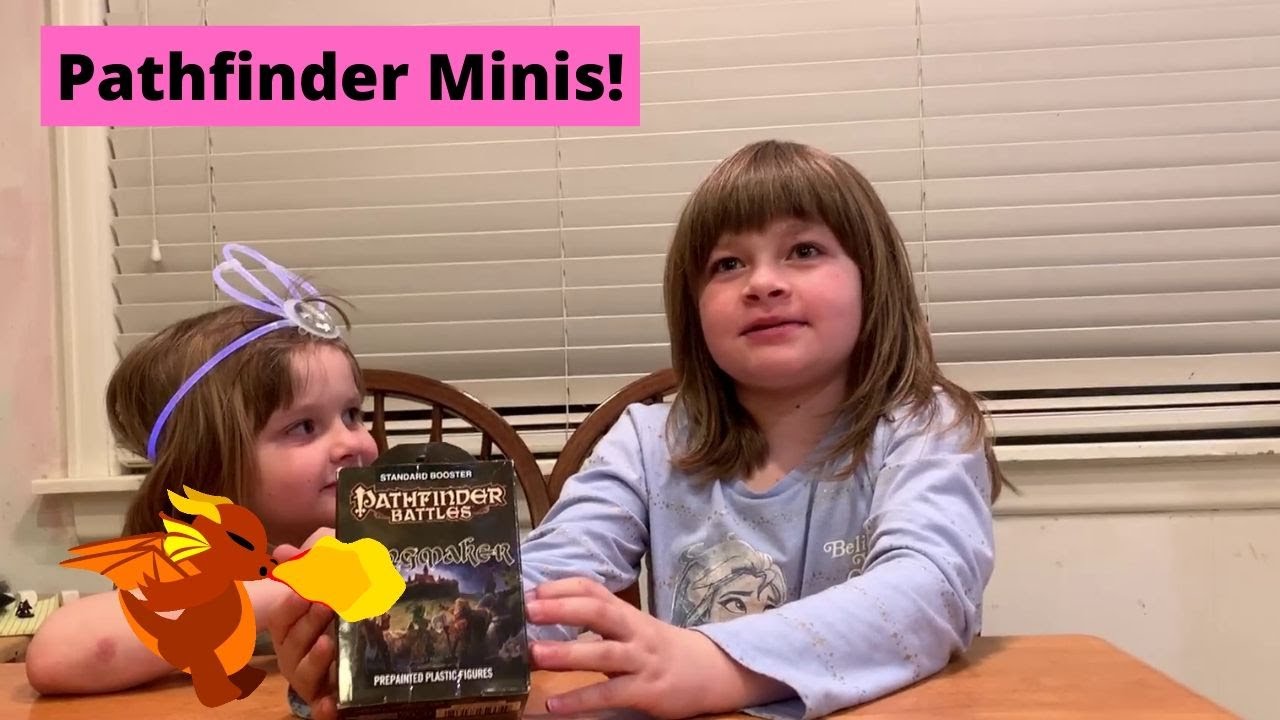Pathfinder Kingmaker D&D Miniatures Unboxing and Playtime
