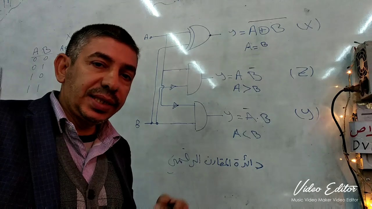 دائرة المقارن الرقمي المنطقية