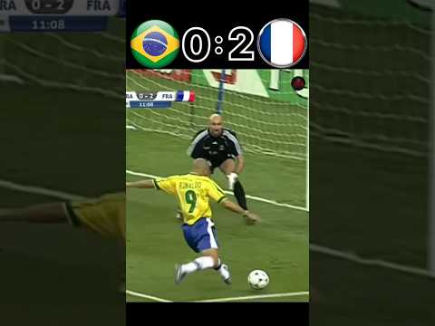 1998 FIFA  World Cup Final Brazil vs France #vibe #football