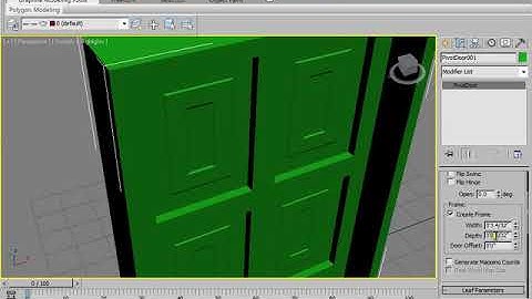 class  8: Door And Railing Modify -3ds max Bangla Tutorial