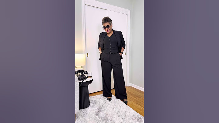 Work Outfit Day 13 | Business Casual in Monochrome Black