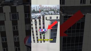 The 20-Second Escape System for Burning Buildings