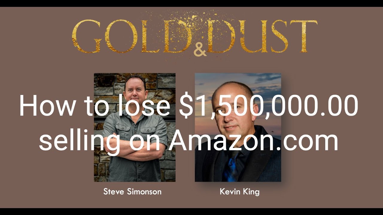 How to lose $1,500,000.00 selling on Amazon.com - Webinar
