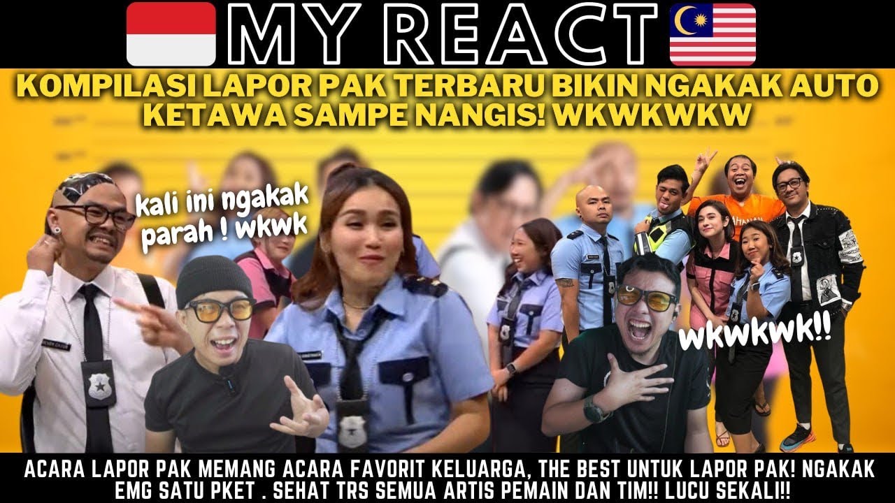 WKWKWKW KALI NI LAPOR PAK BIKIN KITA NANGIS