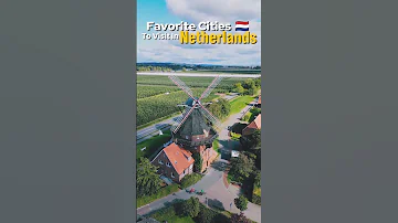 Favorite Cities to visit in Netherlands ???? #travel #netherlands #amsterdam #rotterdam #utrecht