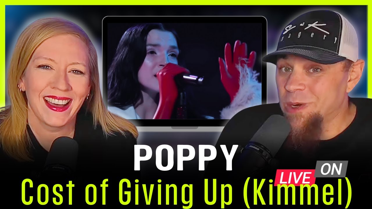 Heavy on Late Night?! Props to Kimmel for Platforming Metal 🖤 - Poppy 