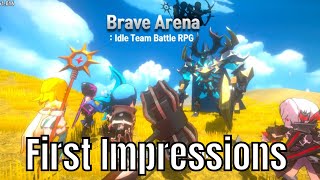 Brave Arena - First Impressions/Is It Legit screenshot 1