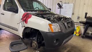 Nissan Xterra Engine Removal