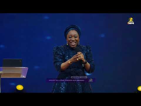 OCCUPY TILL I COME-THROUGH SOUL WINNING BY DR BECKY ENENCHE || IMFFC DAY 3 MORNING