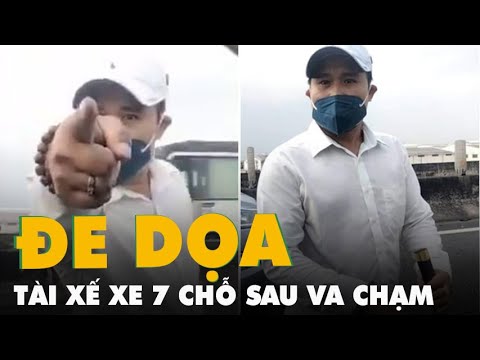 Video Tài xế xe khách 'xách kiếm đe dọa tài xế xe 7 chỗ sau... - youtube